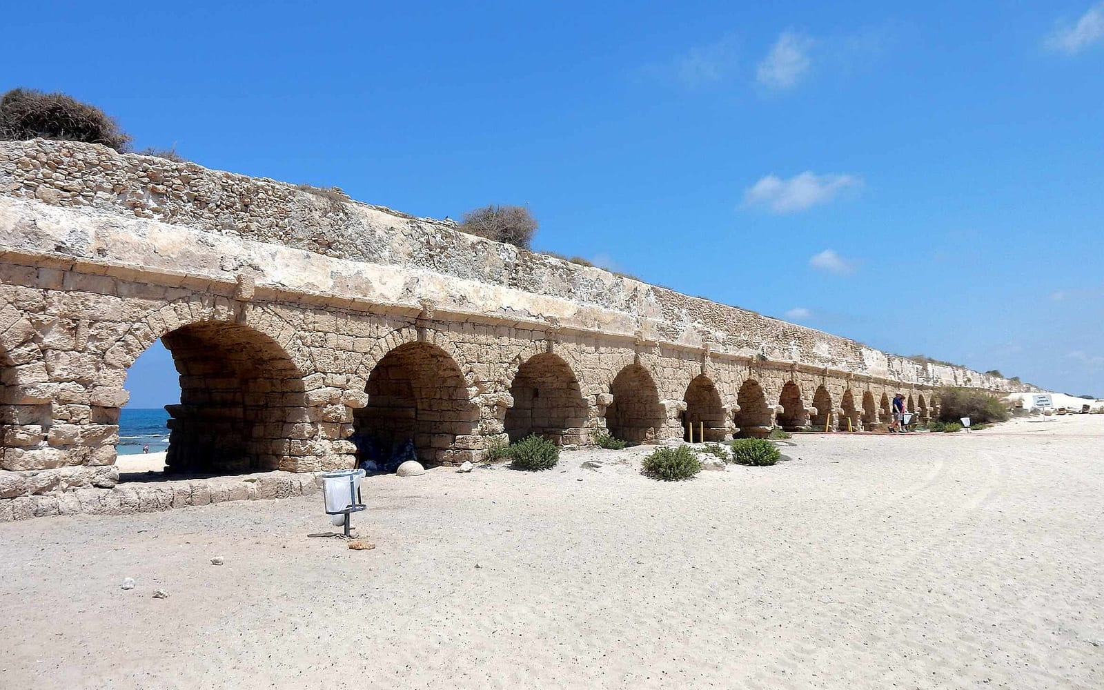 Aqueduct Beach Caesarea, Caesarea